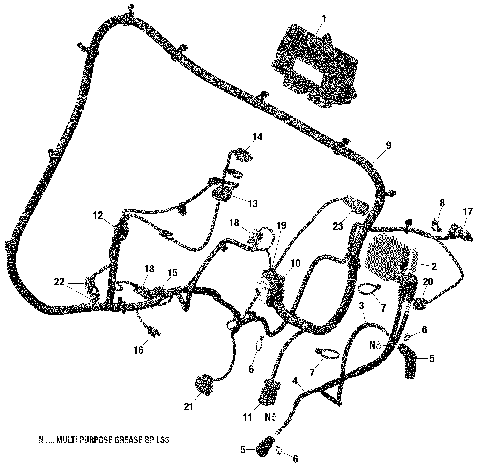 10- Engine Harness And Electronic Module -  1010R