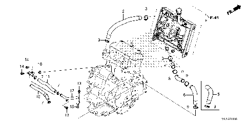 RADIATOR HOSE@WATER PIPE