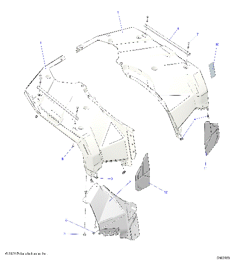 BODY, REAR CAB - A26SJR57AG (C102833)