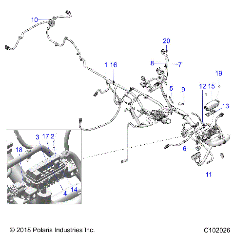 ELECTRICAL, HARNESS - A19SXD95B9/SXE95BN/SXZ95BP (C102026)