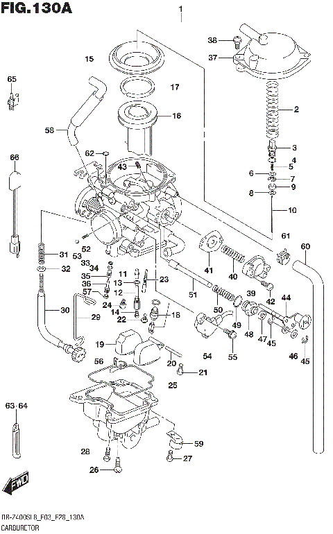 CARBURETOR (DR-Z400SL8 E03)