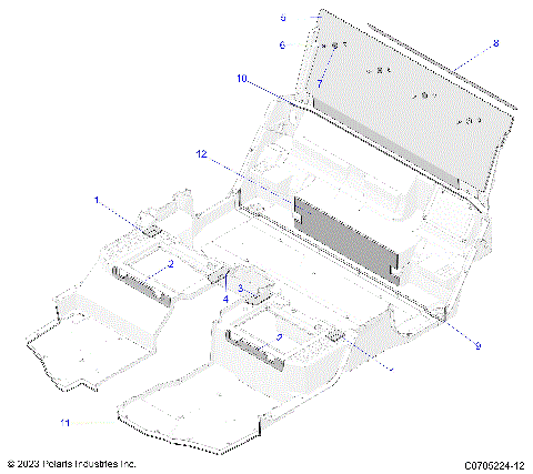 BODY, FOAM AND LINER