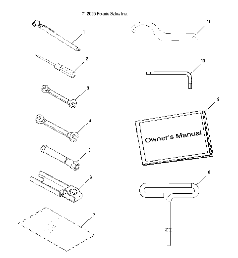 TOOL KIT - A07LB27FA/LH27FB (4999202079920207D13)