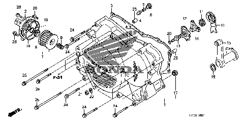 FRONT CRANKCASE COVER