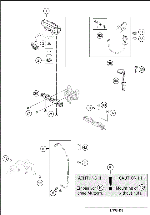 INSTRUMENTS / LOCK SYSTEM