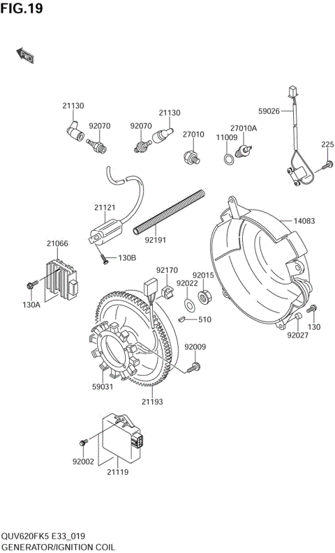 GENERATOR/IGNITION COIL