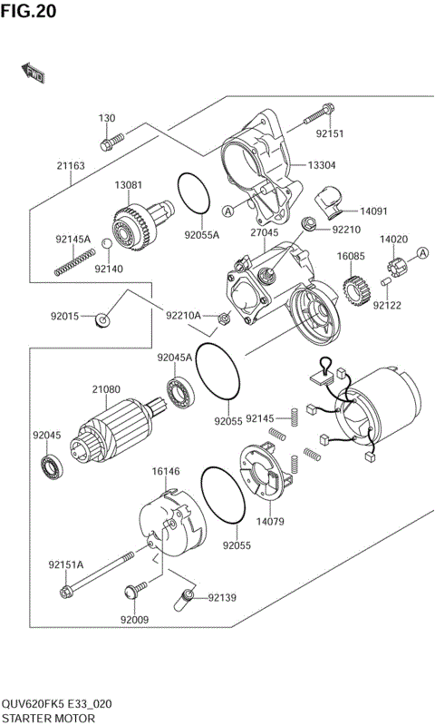 STARTER MOTOR
