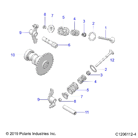 ENGINE, VALVE TIMING MECHANISM - A23HBBO7B3/B7 (C1206112-4)