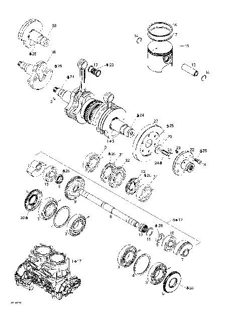 01- Crankshaft And Pistons