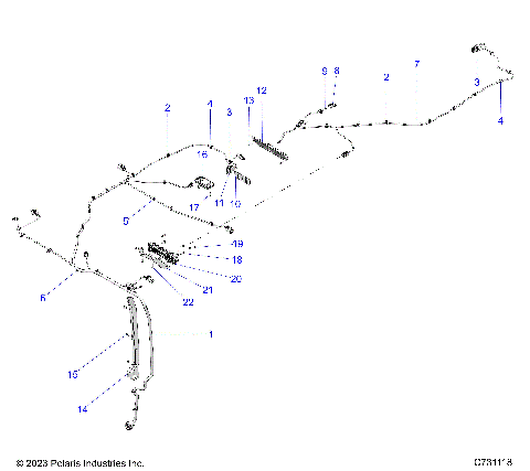 ELECTRICAL, WIRE HARNESS, ROOF - R25X6W1RB9/BD/BM (C731118)