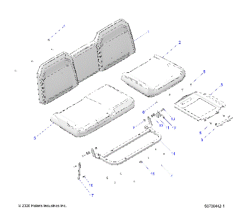 BODY, SEAT ASSEMBLY