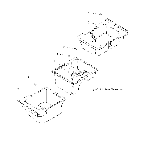 BODY, STORAGE - R16RTA57A1/A4/A9/B1/B4/B9/EAP/EBP (49RGRSTORAGE13900XP)