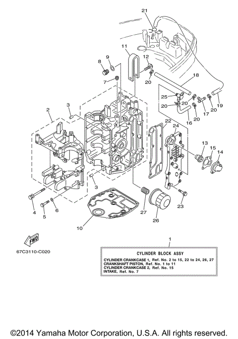 CYLINDER CRANKCASE 1