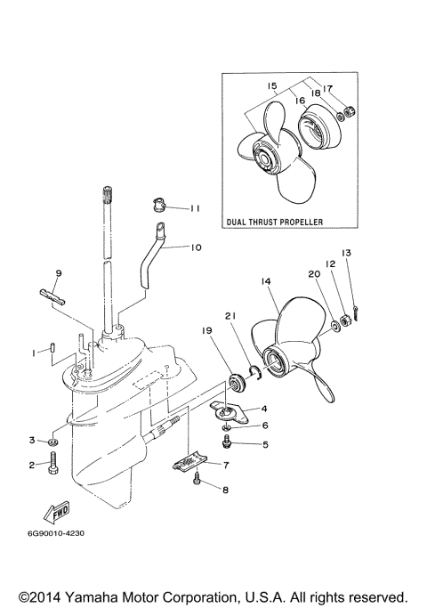 LOWER CASING DRIVE 2
