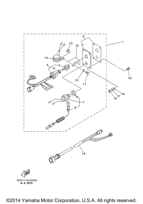 ELECTRICAL SWITCH PANEL SINGLE