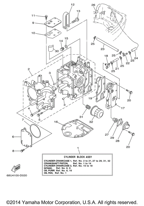 CYLINDER CRANKCASE 1