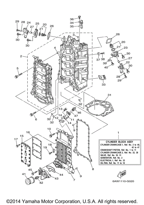 CYLINDER CRANKCASE 1