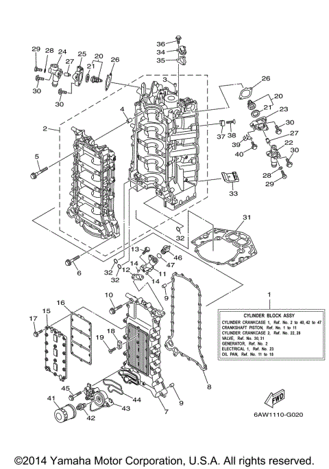 CYLINDER CRANKCASE 1