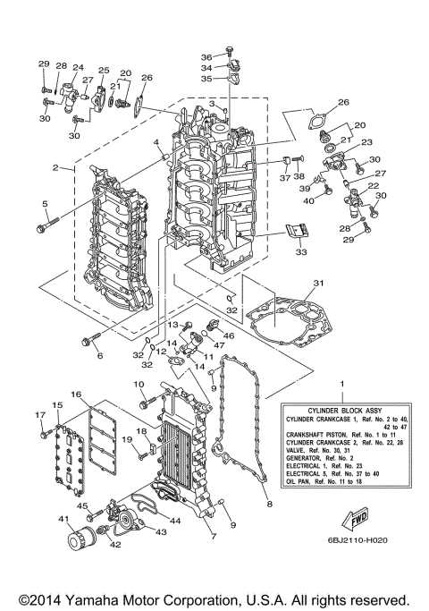 CYLINDER CRANKCASE 1