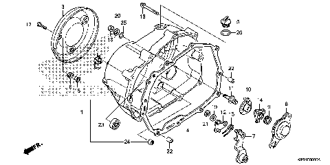 RIGHT CRANKCASE COVER