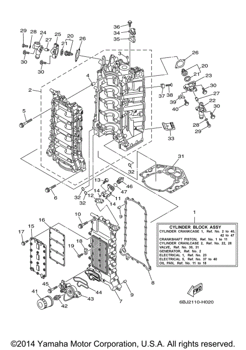 CYLINDER CRANKCASE 1