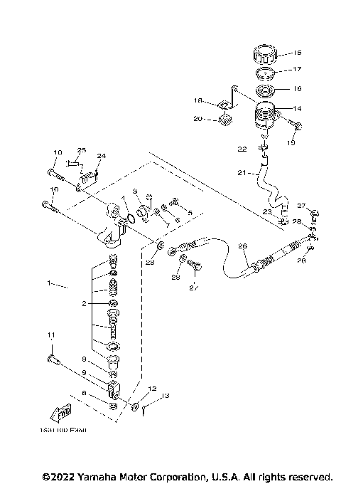 REAR MASTER CYLINDER