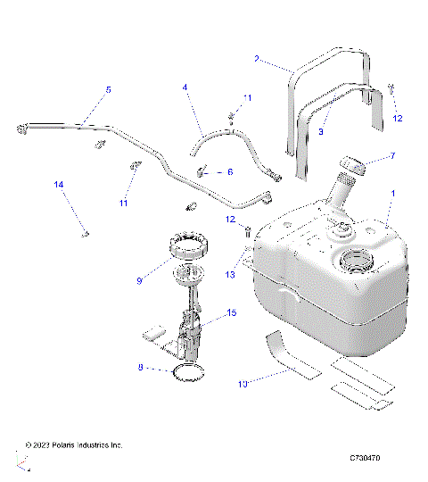 FUEL SYSTEM - R25M4E57L5 (C730470)