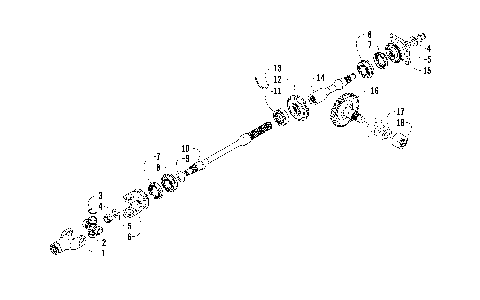 SECONDARY DRIVE ASSEMBLY [90839]