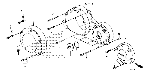RIGHT CRANKCASE COVER