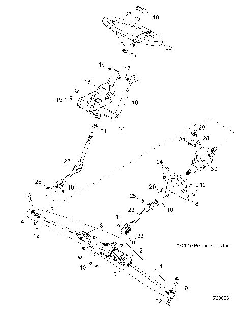 STEERING - R16B1PD1AA/2P (700663)