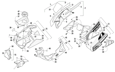 SKID PLATE AND SIDE PANEL ASSEMBLY