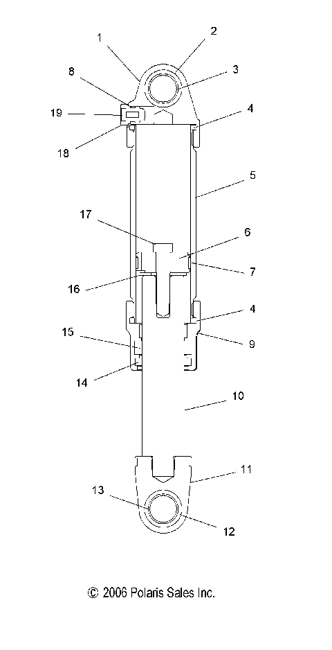 SHOCK, FRONT TRACK (WALKER EVANS) - S07MX4CS/CE (49SNOWSHOCKFRONT7043312)