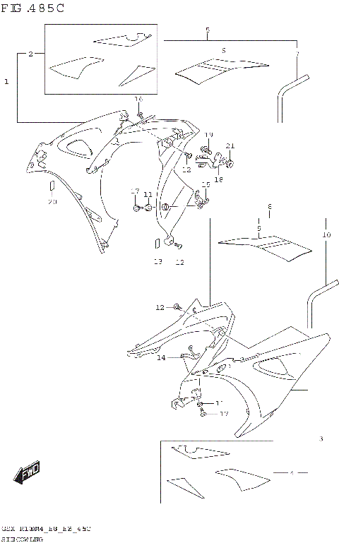 SIDE COWLING (GSX-R1000RZA)