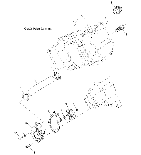 ENGINE, WATER PUMP - R07RH50AF/AR/AT (4999203249920324E01)