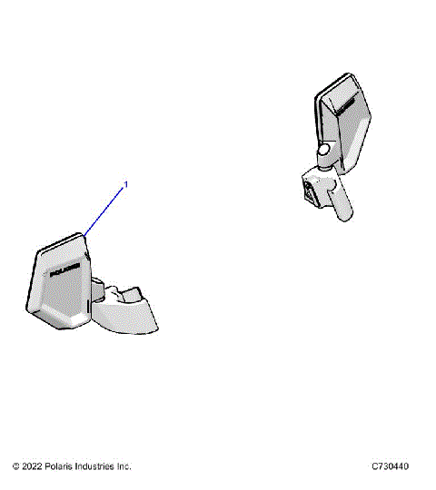 BODY, MIRRORS - R25TAE99FM/TAS99CM/EM/GM (C730024)