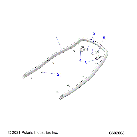 BODY, BUMPER, REAR - S23TLG8RS/8RE (C602008)
