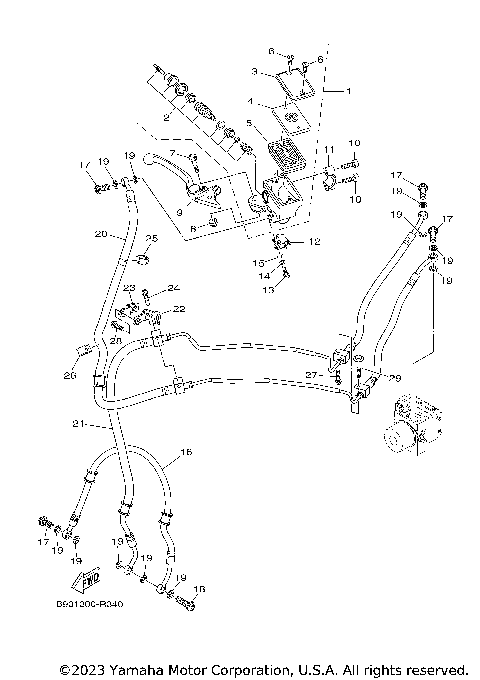 FRONT MASTER CYLINDER