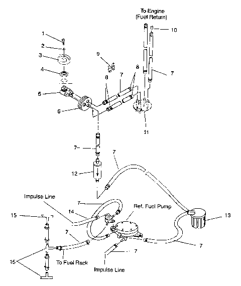 FUEL SYSTEM SL 650 B944058 (4926992699006A)