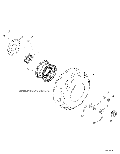 WHEELS, REAR - R16RDA57A1/B1 (700748)