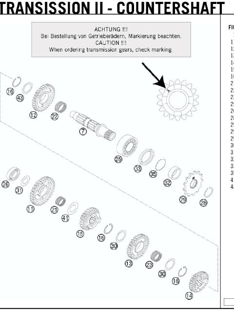 TRANSISSION II COUNTERSHAFT