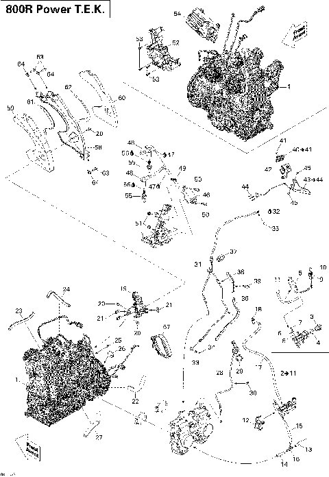 01- ECM, DPM, throttle cable