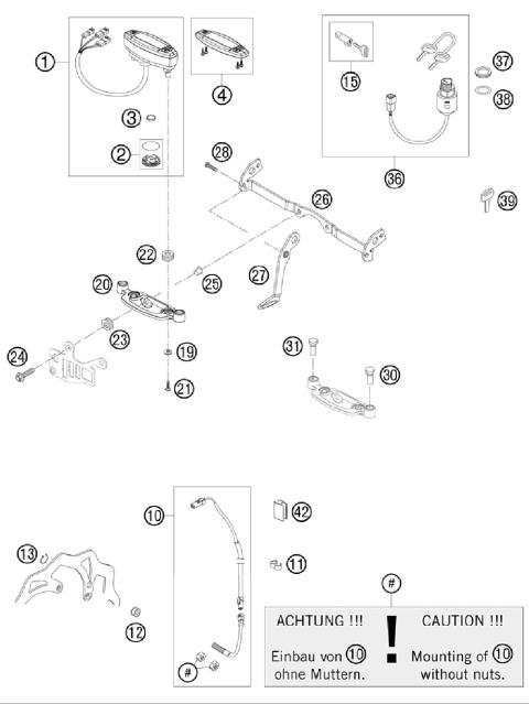 INSTRUMENTS / LOCK SYSTEM