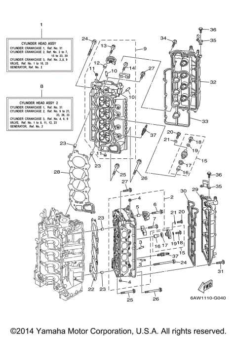 CYLINDER CRANKCASE 2