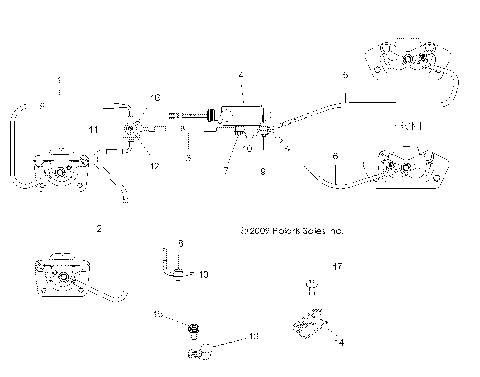 BRAKES, BRAKE LINES and MASTER CYLINDER - R10VH76AB/AO/AQ/AW (49RGRBRAKELINES10RZR)