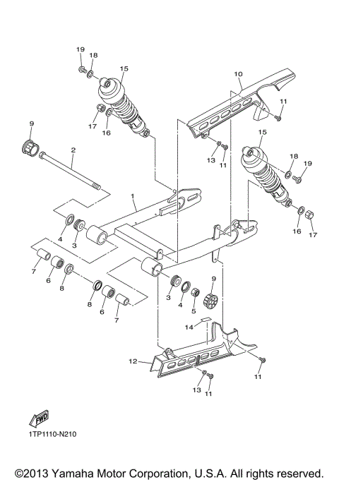 REAR ARM SUSPENSION