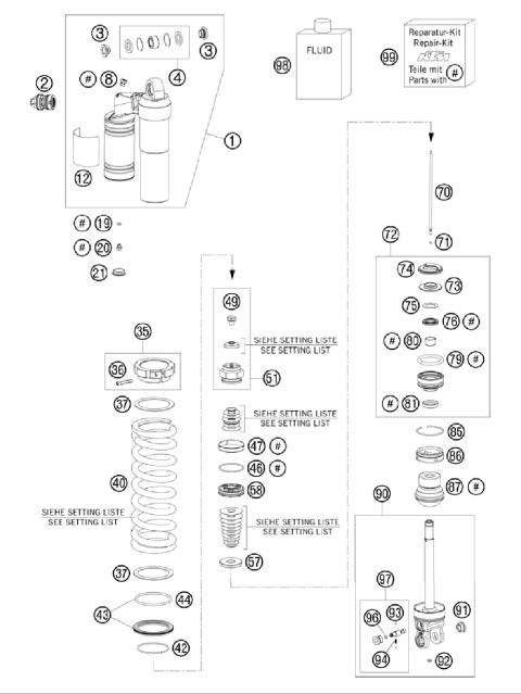 MONOSHOCK DISASSEMBLED