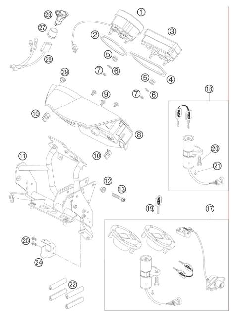 INSTRUMENTS / LOCK SYSTEM