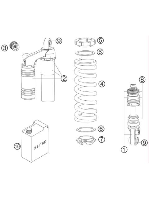 MONOSHOCK DISASSEMBLED