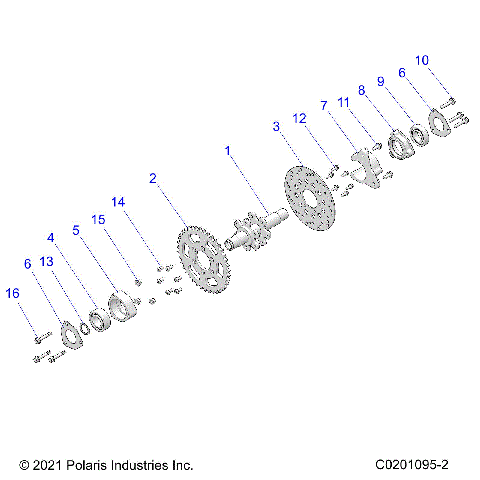 SUSPENSION, REAR AXLE - Z25HCA18A4/A7/B4/B7 (C0201095-2)