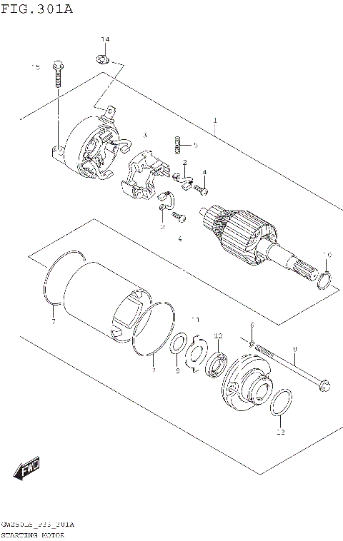 STARTING MOTOR